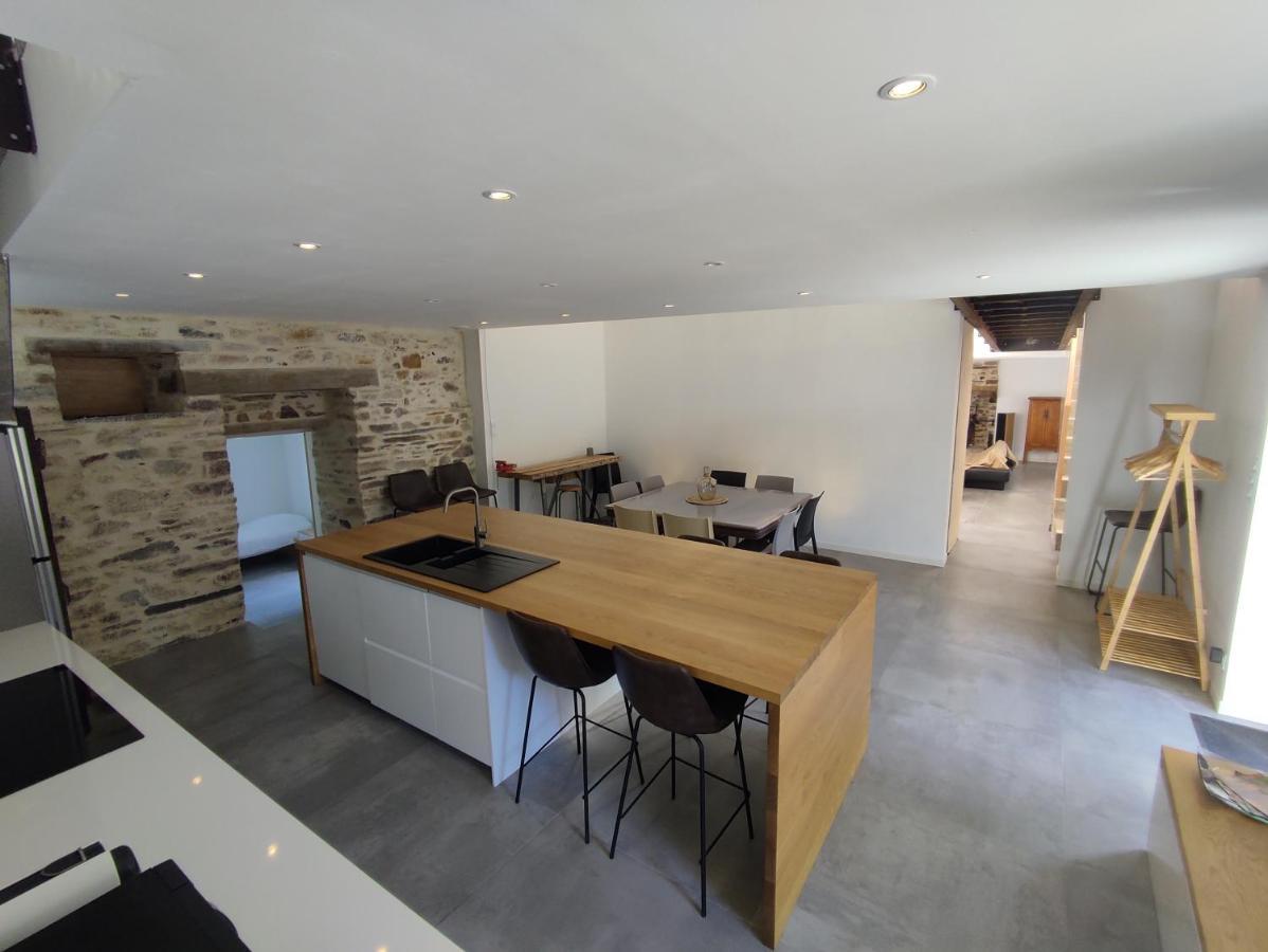 Conviviale - Longere Lumineuse - Charme & Nature Bains-sur-Oust Exterior foto